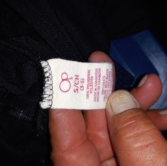 Op tube top black size small- ch - Picture 4 of 4